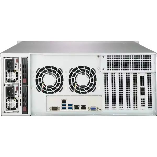 4U Rackmount Supermicro SSG-6049P-E1CR24H Server in Black for Server Environments