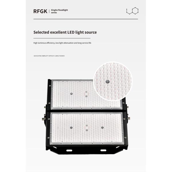 SMD 3030 IP66 400W LED Stadium Lighting Floodlights for Arena Football Pitch
