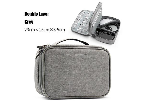 Newest Digital Device Organizer Travel Storage Bag For Phone Tablet Mobile Phone USB Cable Earphone