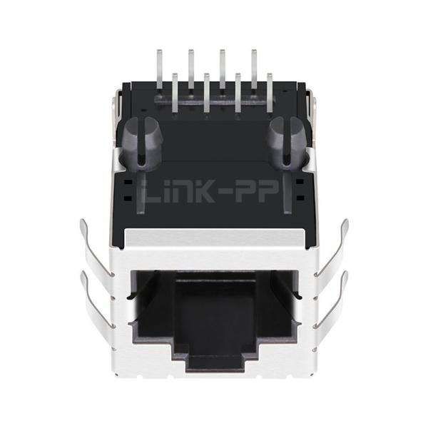 LPJ16113CNL 10/100 Base-T Tab Up Without Led Single Port 8P8C Modular Jack RJ45 Female Connector