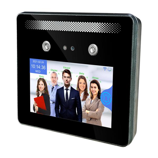 Dynamic Face Recognition Attendance Machine 5 Inch HD IPS Screen