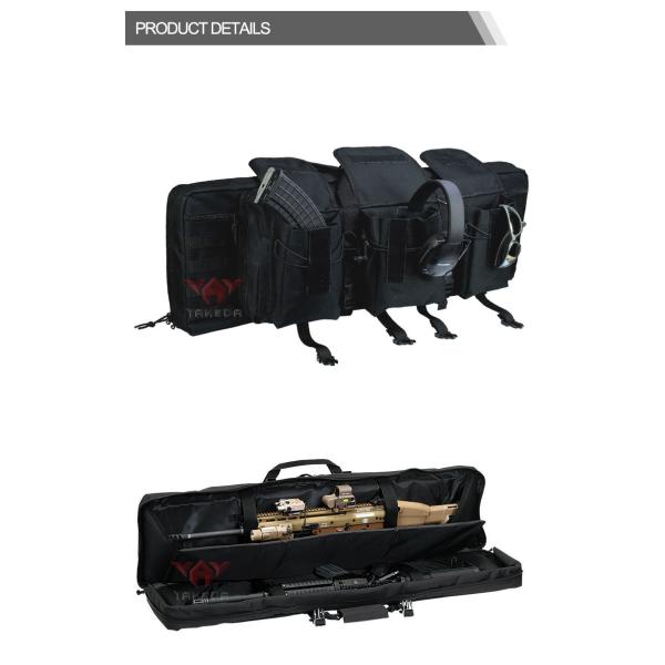 Outdoor Military Hunting Tactical Gun Bags , Long Multiple Rifle Case Backpack