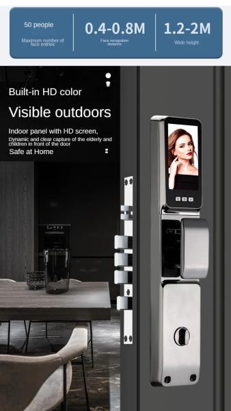 High quality materials for facial recognition intelligent fingerprint lock