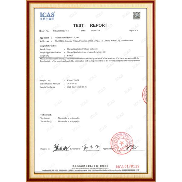 Waterproof 3d Pe Foam Wall Sticker 70x77 PE Foam 3D Wallpaper