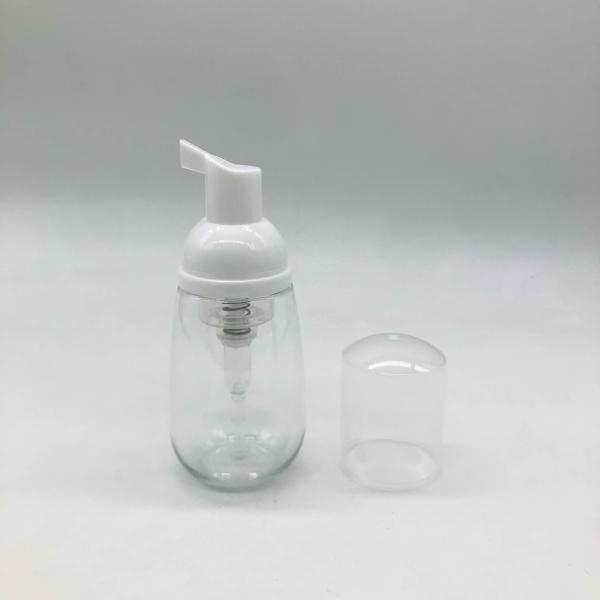 40mL PET Mini Foaming Pump Bottle for SKIN CARE OEM Color/Print PET Facial Cleanser