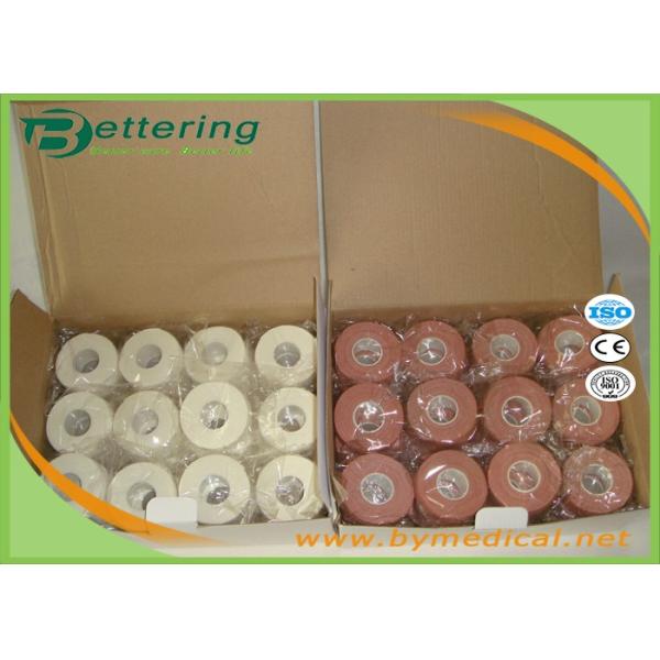 Tensoplast Elastic Adhesive Bandage , Wrist Protection Tape Brick Red / White Colour