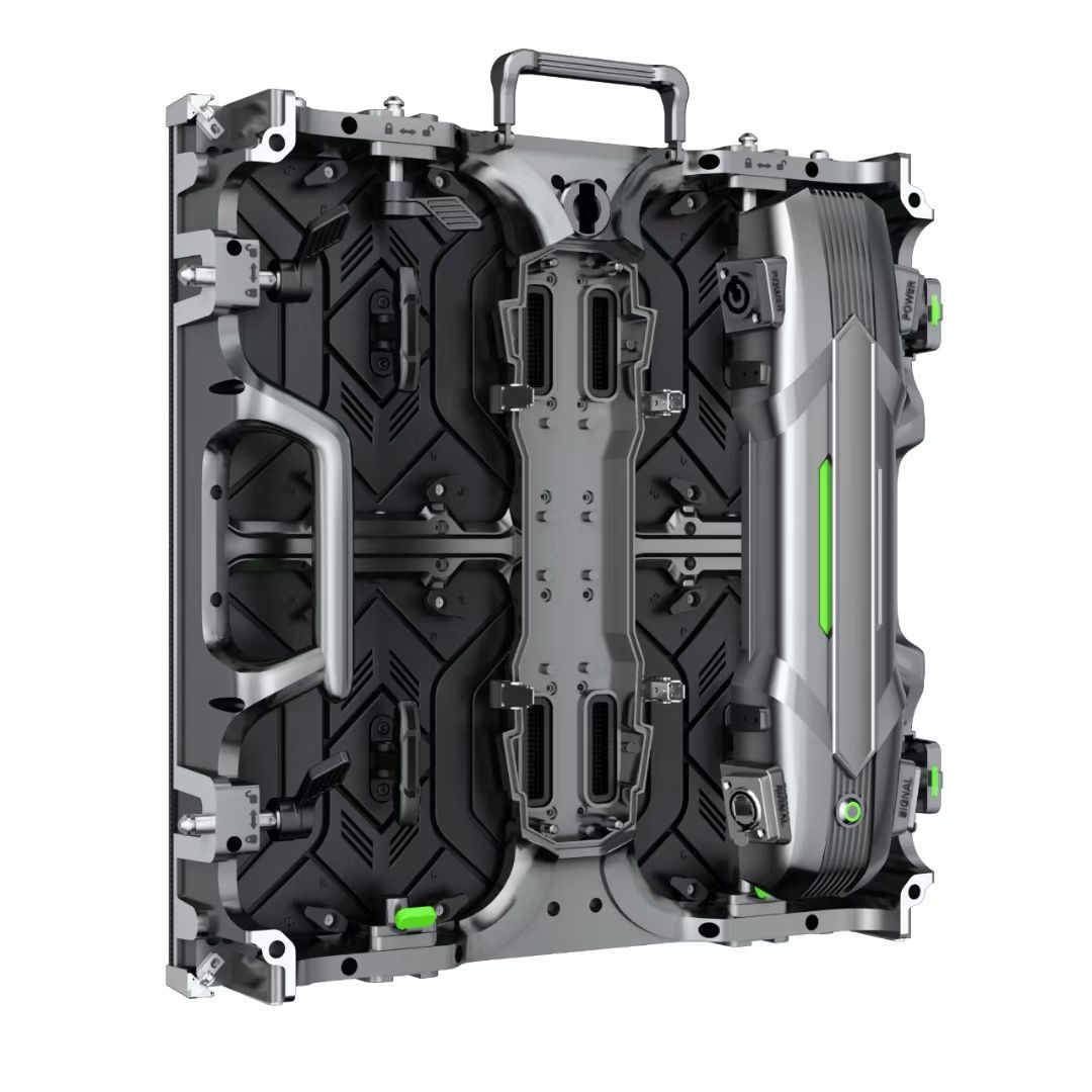 Rectangle / Square Rental LED Cabinet Display 500x500mm Front And Rear Maintenance