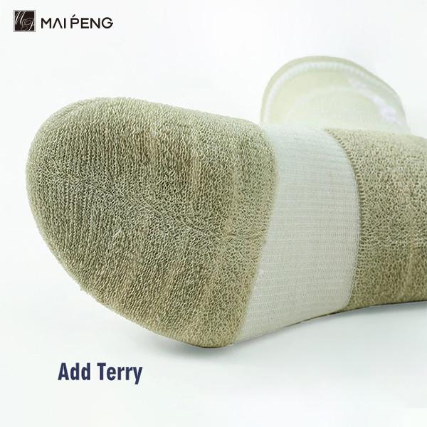 Cushioned Terry Merino Wool Thick Socks Men's Business Dress Socks For Winter