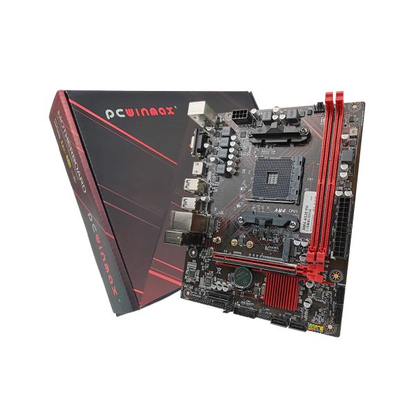 PCWINMAX A520 AM4 Micro ATX Motherboard Support Ry 3000/4000G/5000 Series CPU DDR4 M.2 NVMe Slot Stable Platform for Gaming PC OEM Wholesale