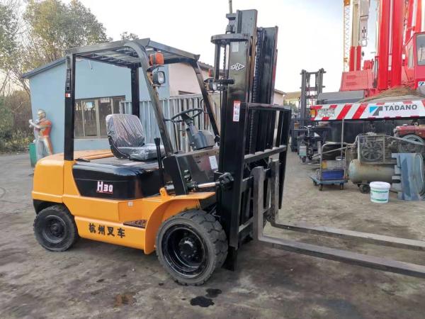 3T Hangcha Fd30 1.5T 2T 3T 50T Used Diesel Forklift