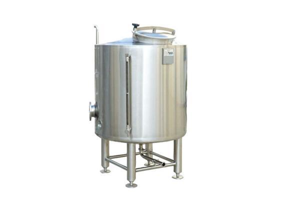 60BBL Capacity Cold Liquor Tank Dimple Plate Jacket In Beer Production CE / ISO