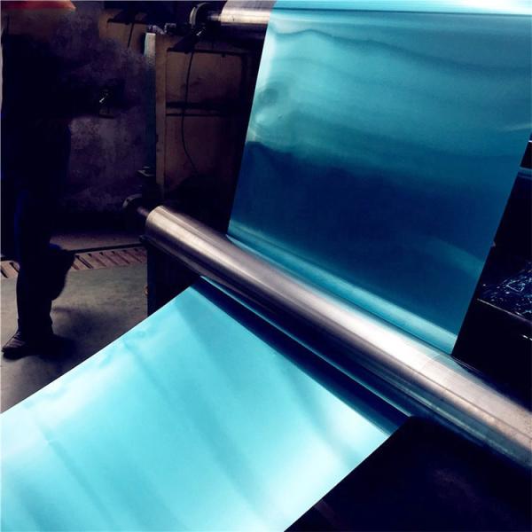 Blue Air Conditioning Finstock Coated Aluminum / 8011 Aluminium Foil For Food 0.14mm