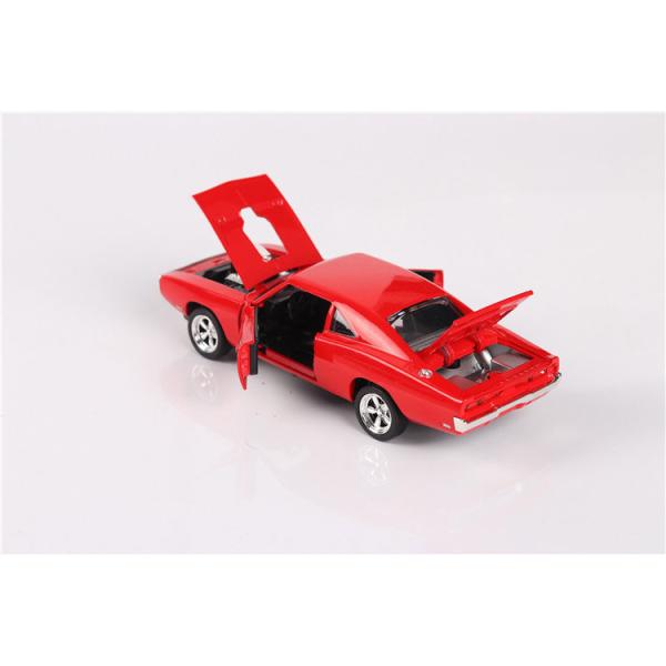 Simulation Alloy Toy Pull Back Vehicles Toys 1 32 Passionate Warhorse Muscle Car Model