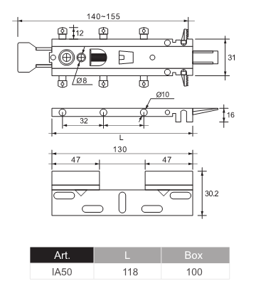 Wall Mount Hanger for Kitchen Cupboards Heavy Duty and Invisible Furniture Hardware
