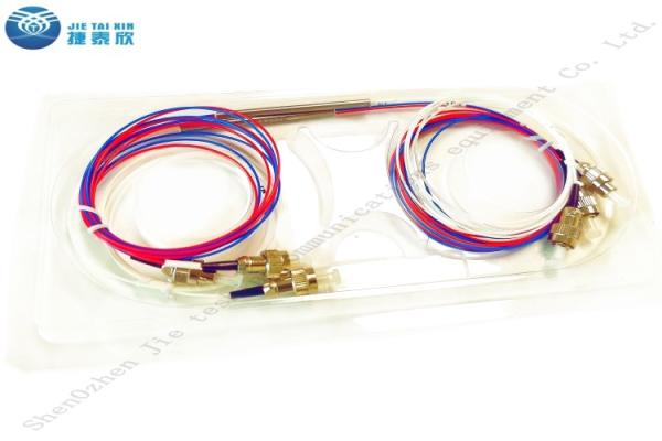 LC UPC 1x2 FBT Optical Coupler 1310 1490 1550nm Uniform Splitting