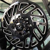 La roue résistante faite sur commande de l'alliage 1-PC borde 20 le camion de bâti de pouce 20x8.25 8x6.5 8x200 8x210