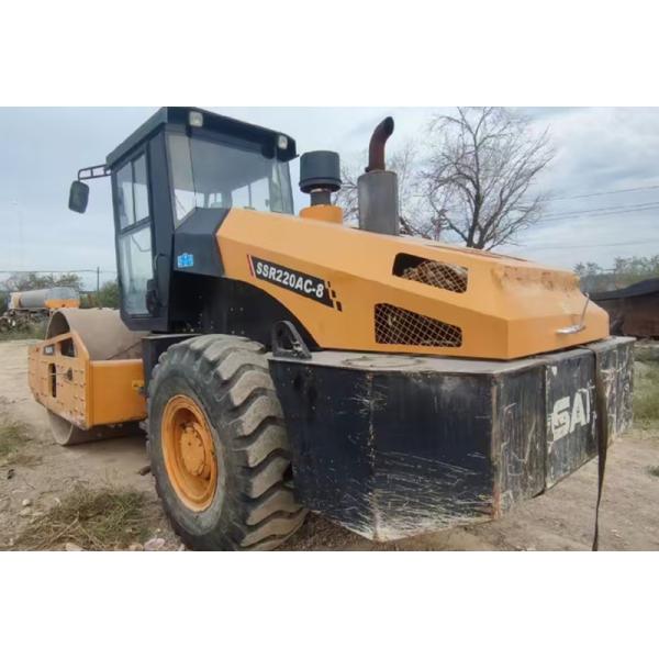Подержанный Sany SSR220 полный гидравлический двойной привод один стальной колесный ролик для продажи