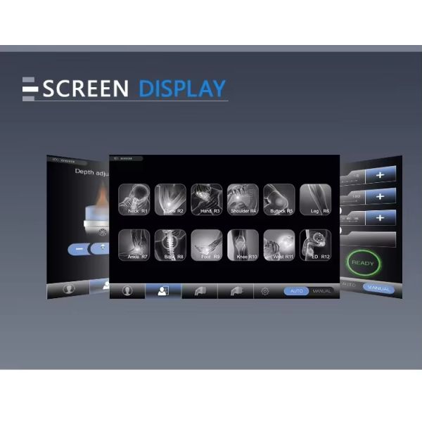 Équipement de thérapie par ondes de choc à focalisation professionnelle 2025 pour le soulagement de la douleur, la relaxation musculaire et la récupération en physiothérapie des blessures sportives