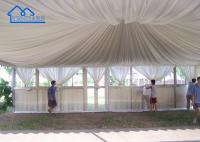 Preço de fábrica Cor customizada de alumínio curva tenda de recepção de casamento ao ar livre para venda