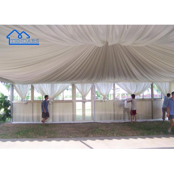 Customized Color Aluminum Curved Outdoor Wedding Reception Tent Wedding Marquee Tent