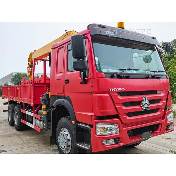 HOWO Грузовой грузовик 6х4 10 колес 340 л.с. 10 тонн Грузовой грузовик с краном