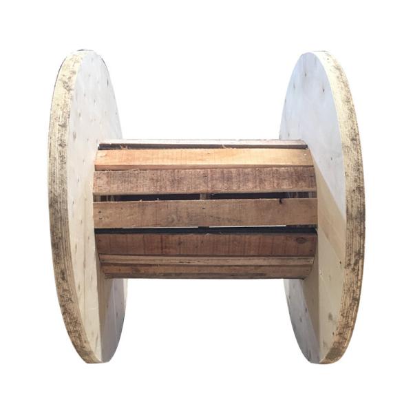 Sturdy Wood Wire Reel 4 Way Big Wooden Cable Spool Durable