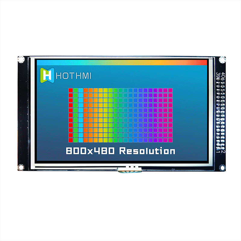 5,0 панель модуля дюйма 800x480 IPS сопротивляющаяся TFT с доской регулятора LCD
