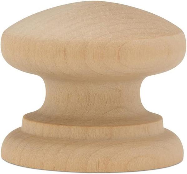 Unfinished Wood Finials Decorative, for Bed Post Finial, Curtain Rod Finials, Flagpole Topper, and Crafts