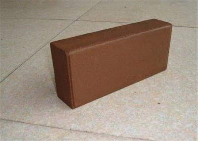 Staining Brick Veneer Pavers , Laying Brick Paving Solid / Durable For Long Time