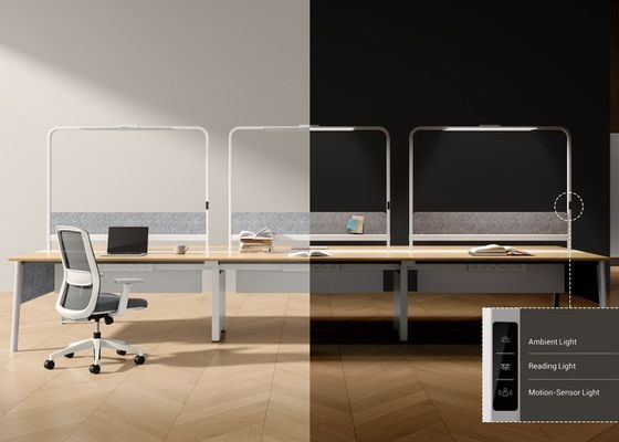 Lido Pro-Desks Aluminum-frame Workstation with Functional Beam and Multiple Color Options