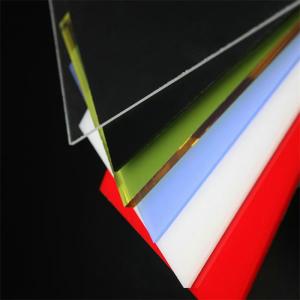 4mm 5mm Clear Crystal Acrylic Plastic Board 1.22x2.44m Size Chemical Resistant