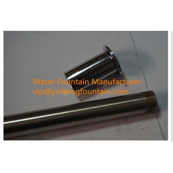 Hemisphere Crystal Water Fountain Nozzles With Brass / Chrome Material 1-1/2