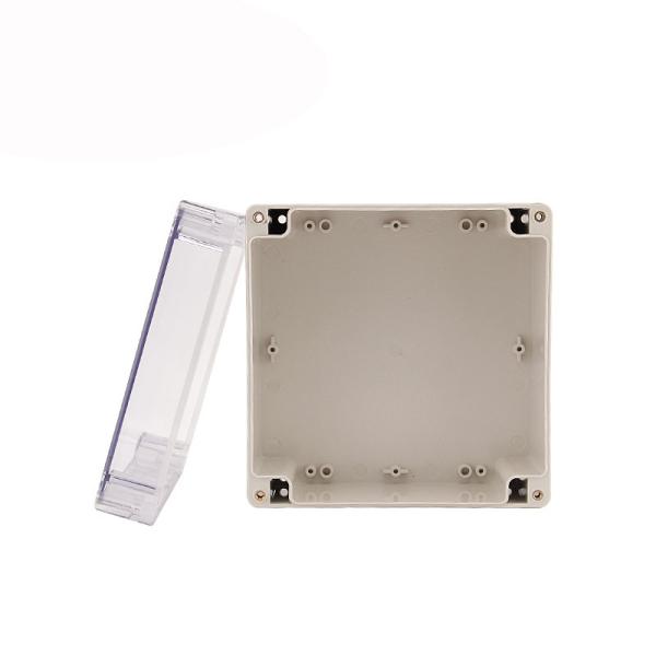 Plastic Junction Box 160*160*90mm Electric Distribution Enclosure Waterproof Clear Cover