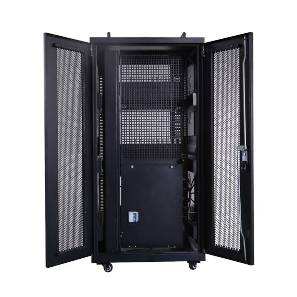 Mobilized 15U 24U 16-Port USB PDU Steel Charging Cart-Customizable 600mm in Stock