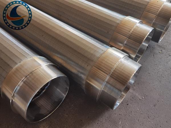SS304L 168mm Johnson VEE-WIRE Water Well Screen Pipe