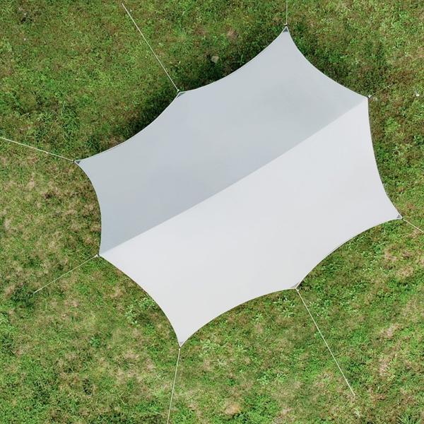 Thickened Oxford Cloth Lightweight Camping Canopy Multi Purpose Rainproof Sun Protection Awning