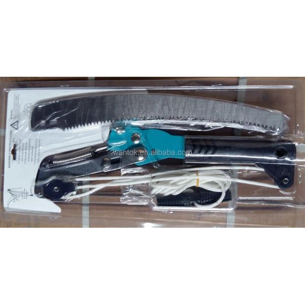 OEM Supported 2.8M Pole Tree Pruners with Telescopic Metal Handle and Chrome Plating Finish