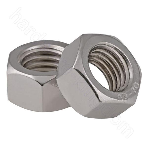 Precio de acero inoxidable DIN934 de las nueces de hex. del acero de carbono de las tuercas hexagonales mejor