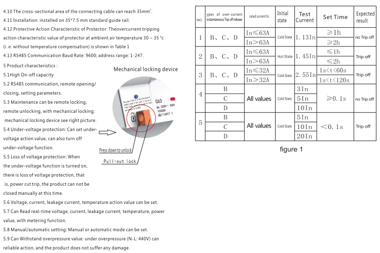 Tuya WiFi Circuit Breaker 80A 2 Poles MCB Smart Remote Control Copper 6KA Industrial & Household Use