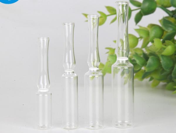 Ampolas de vidro transparente e âmbar de vários volumes 1 ml - 25 ml para escolha