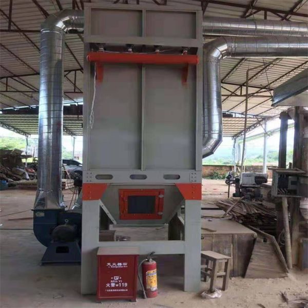 Industrial Centralized Dust Collector for Wood Processing Plant PLC Automatic Pulse Cleaning Wood Chip Collector