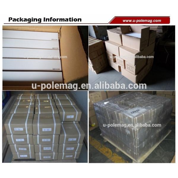 Настраиваемый логотип Устойчивое дерево Кухонный магнитный нож блок держатель для устойчивого