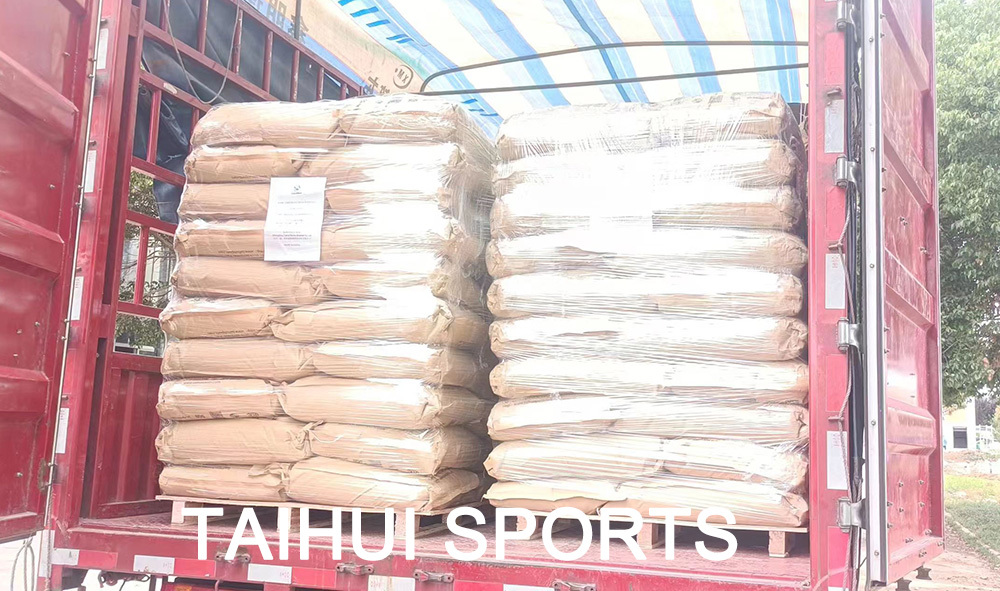 Natural Eco-Friendly Cork Infull Granules Non-Toxic Environmental Material For Artificial Grass