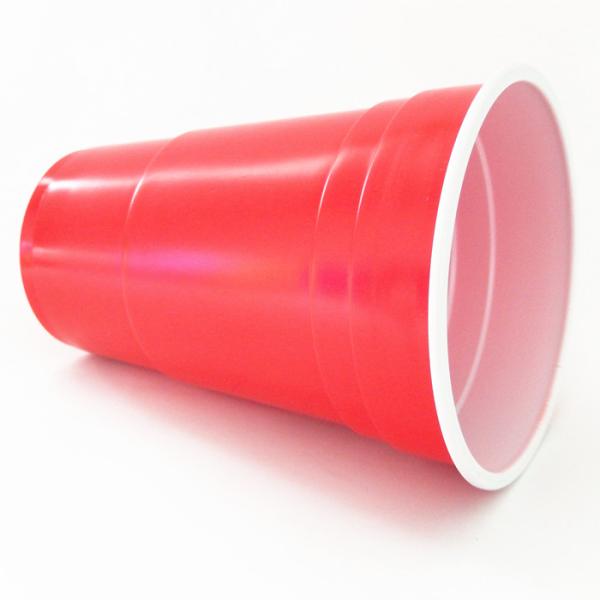 425Ml 14 Oz PP Disposable Party Cups Blue Beer Pong Flip Cup Wine Beer Cup