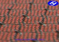 Enrede la tela de Kevlar del carbono del modelo/la tela tejida híbrido de la fibra del filamento del telar jacquar