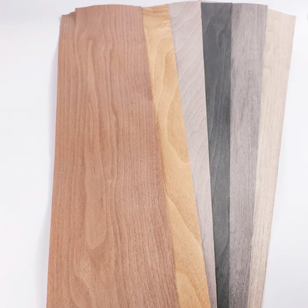 Colocado ecológico de madera de carilla de melamina pegamento de 0,70 mm de color resistente al desgaste