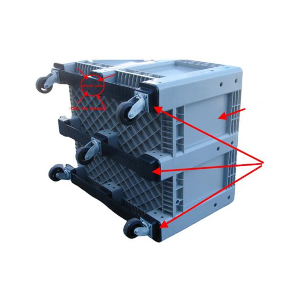 1200*1000*760mm heavy duty storage plastic pallet box for sale