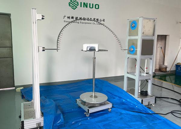 IEC 60529 IPX3 IPX4 Waterproof Test System Oscillating Tube Rain Test Equipment
