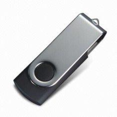 Eslabón giratorio 1GB, 2GB, 4GB, 8GB, memoria USB del metal 16GB compatible con la PC AT-027