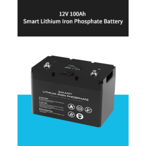OEM ODM LiFePO4 литийная батарея 12V 100Ah Литийная батарея Умный глубокий цикл